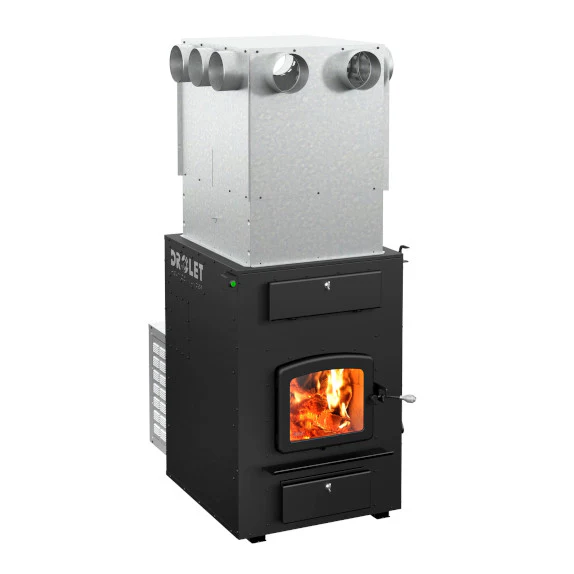 Drolet Heat Commander II Wood Furnace - Image 3