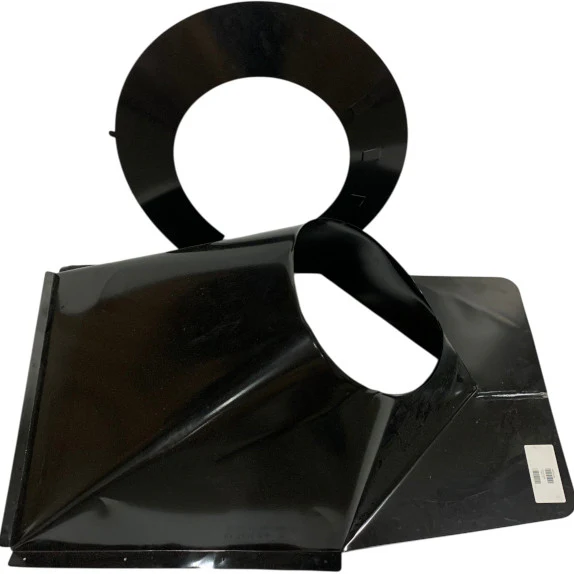 Flashing 8 in. 7/12 - 12/12 Pitch Black Powder Coated - Clearance (070126-3)