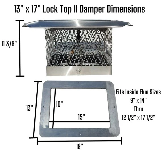 Lock Top II Chimney Damper - Image 9
