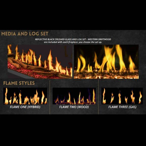 Modern Flames Orion Slim Single-Sided Electric Fireplace - Image 5