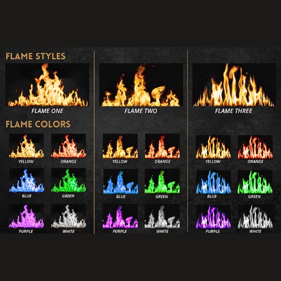 Modern Flames Orion Traditional Virtual Electric Fireplace - Image 3