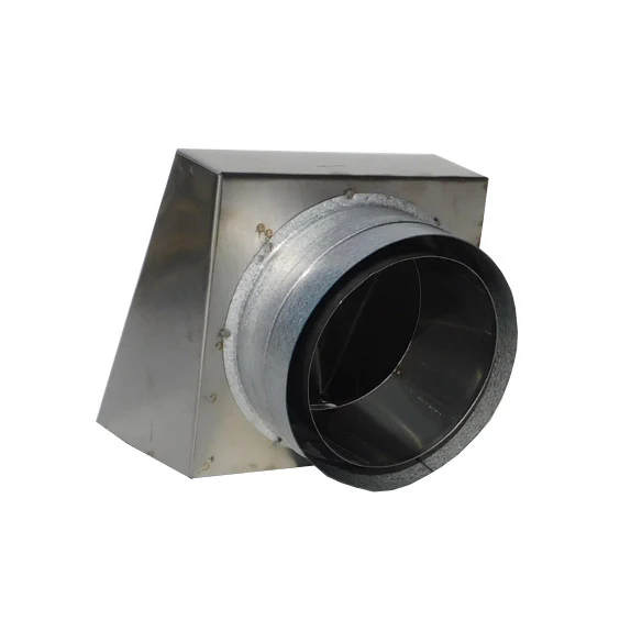 Rock-Vent Pellet Pipe Horizontal Rain Cap - Image 3