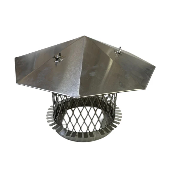 Stainless Steel Octagon Pot Topper 8.625 in - Clearance