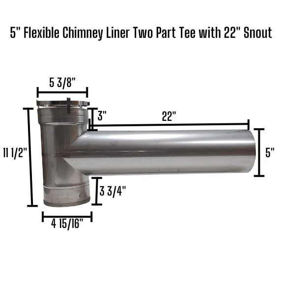 Standard Tee with 22 in. Snout and Tee Cap - Image 6