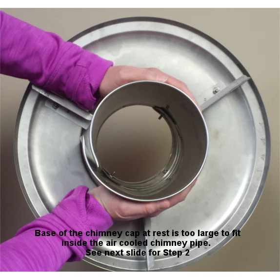 Vacu-Stack Chimney Cap - Air Cooled - Image 3