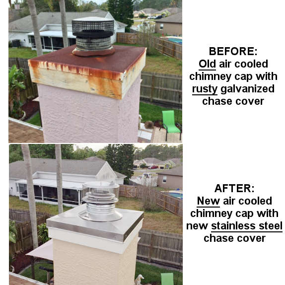 WeatherShield Triple Wall Chimney Cap - Air Cooled - Image 7
